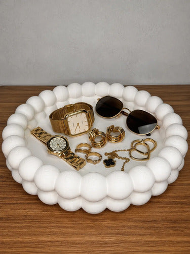Bandeja Organizador Multiuso Diseño Burbujas Moderno - Cat