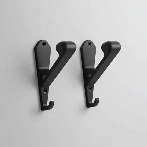 Soporte De Pared 2 En 1 Portacasco De Moto Perchero Pack X2