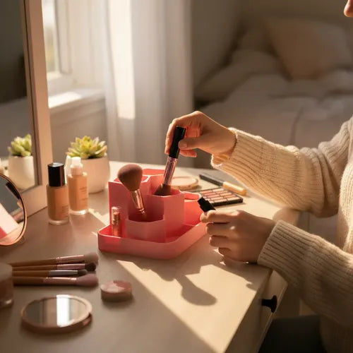 Organizador Modular Maquillaje Cosméticos Cat