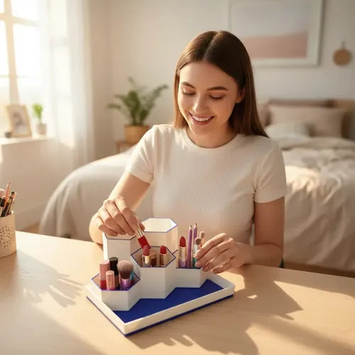 Organizador Modular Maquillaje Cosméticos Cat