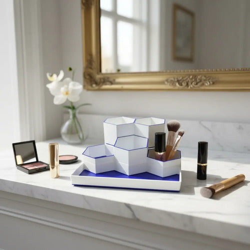 Organizador Modular Maquillaje Cosméticos Cat
