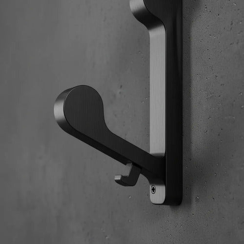 Soporte De Pared 2 En 1 Portacasco De Moto Perchero Pack X2