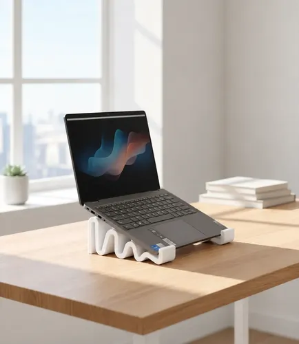 Soporte Base Apoya Laptop Notebook Personalizad Impresión 3d