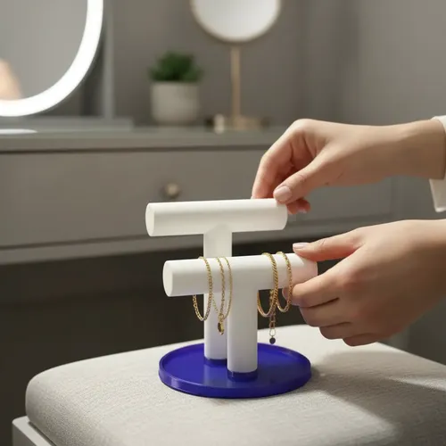 Soporte Exhibidor Organizador De Accesorios 2 Niveles
